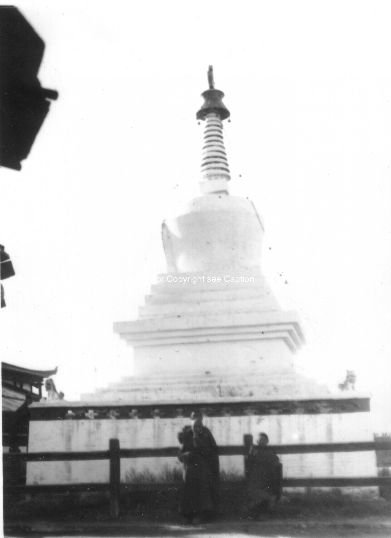 A large stupa. Film Archives K-23653